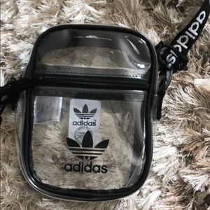 adidas clear fanny pack